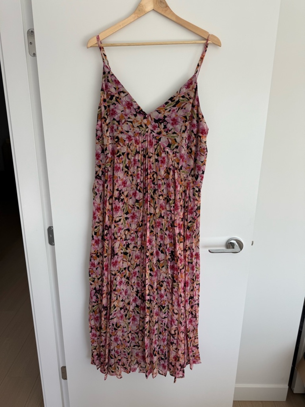 Chelsea28 Floral Pink Maxi Dress